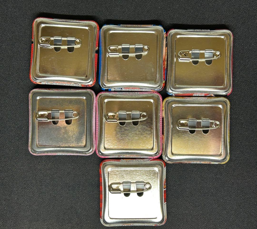 レア ジャンプショップ 缶バッジ ワンピース ルフィ チョッパー サボ