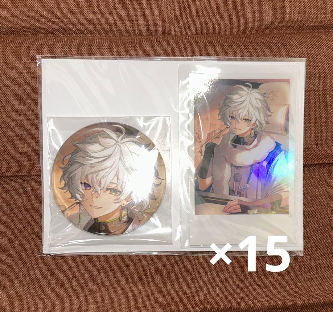 叢雲カゲツ 叢雲カゲツ 誕生日グッズ チェキ 缶バッジセット 誕生日