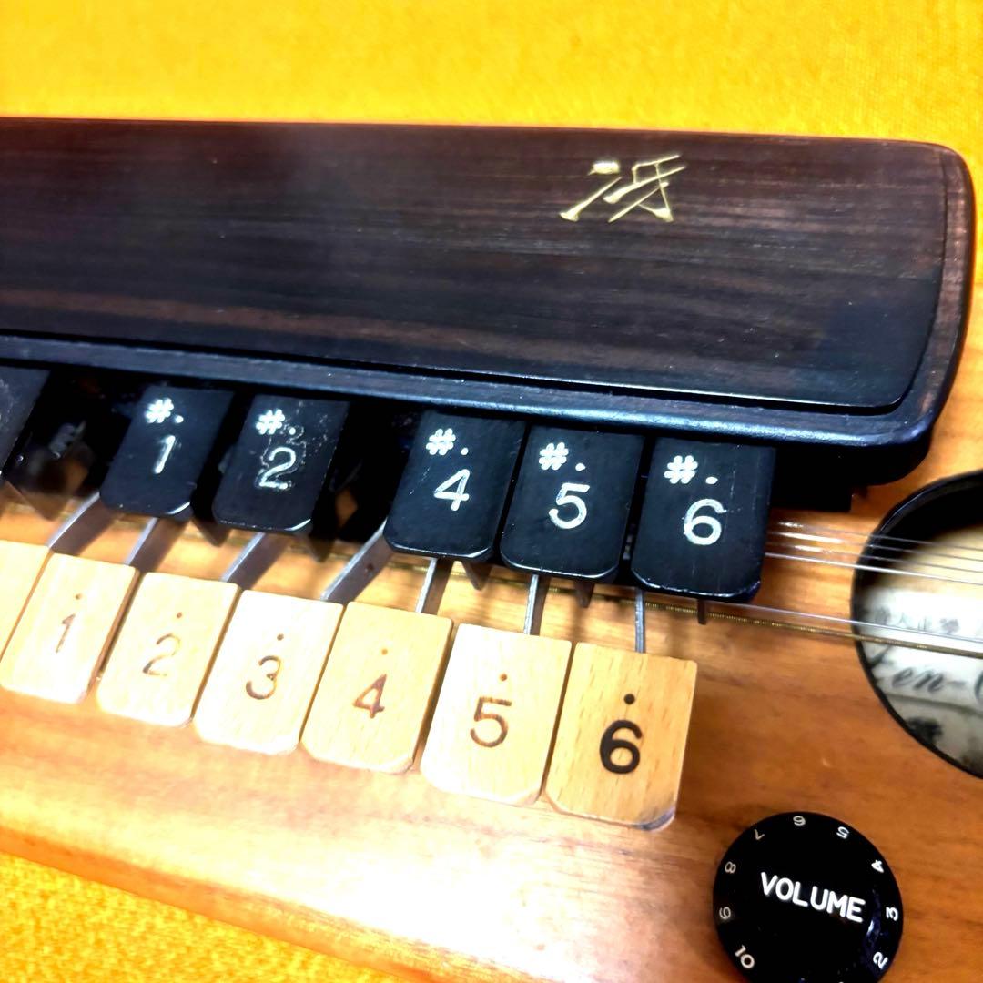 美品　全音 ZENON 高級大正琴 冴 E 和楽器　大正琴 和楽器定価12万！