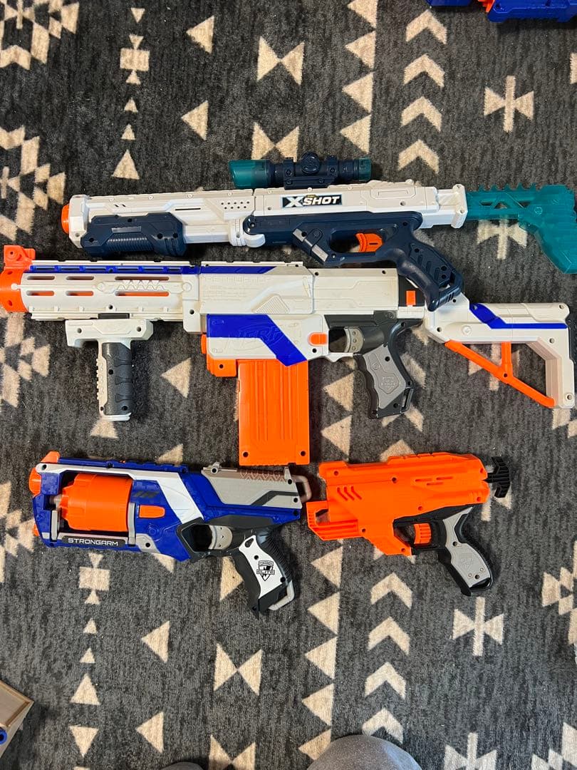 Nerf Hyperfire Elite & X-Shot セット
