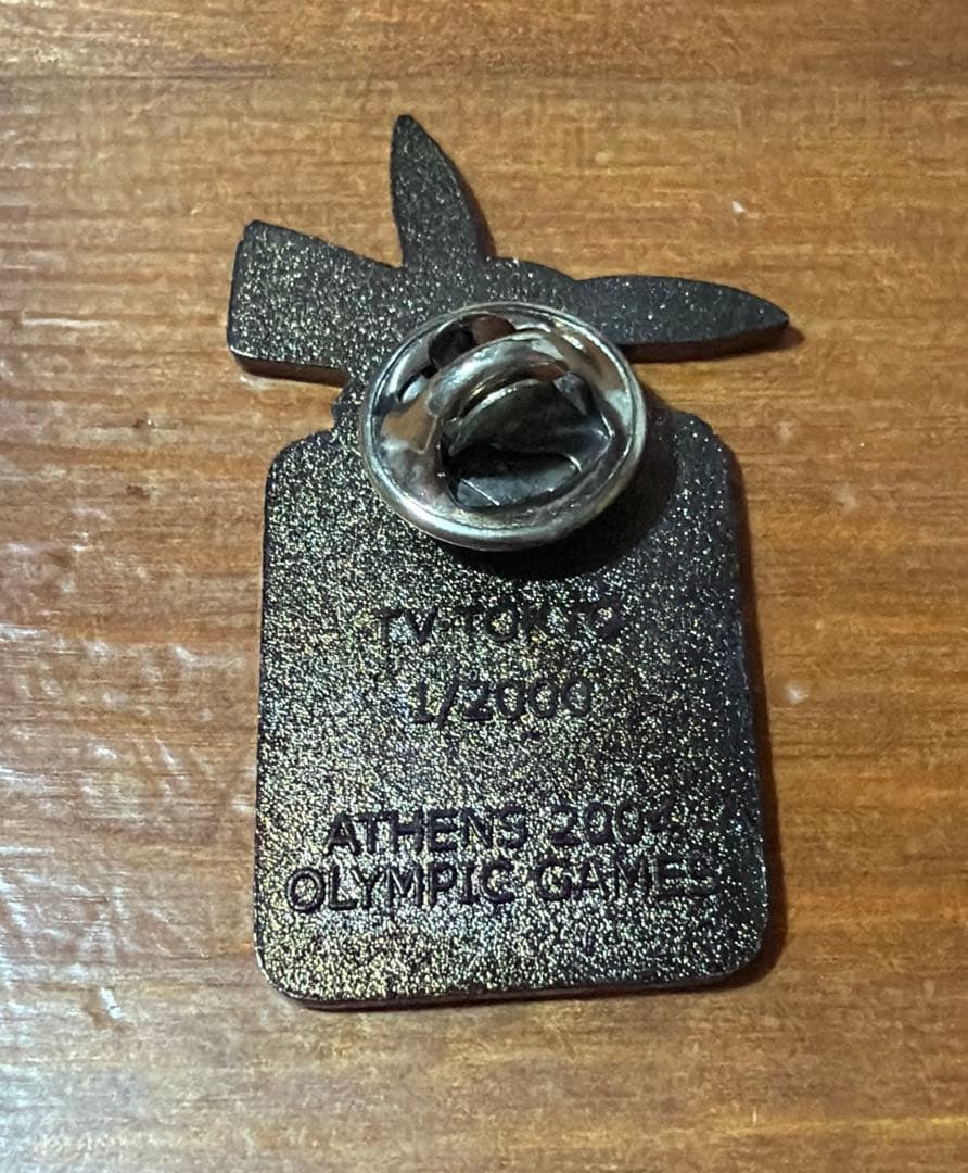 ☆非売品 2004年アテネオリンピック ピカチュウ ピンバッジ ポケモン