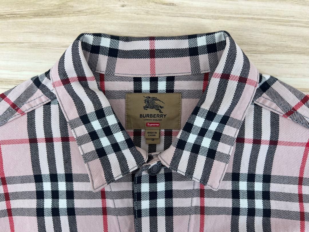 Supreme×BURBERRY LONDONENGLANDトラッカージャケット