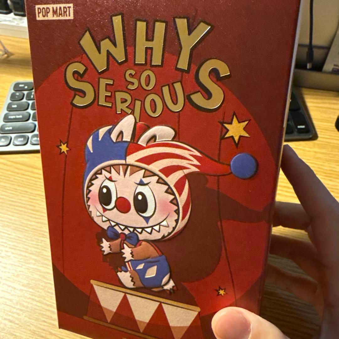 【正規品 未開封】POP MART WHY SO SERIOUS
