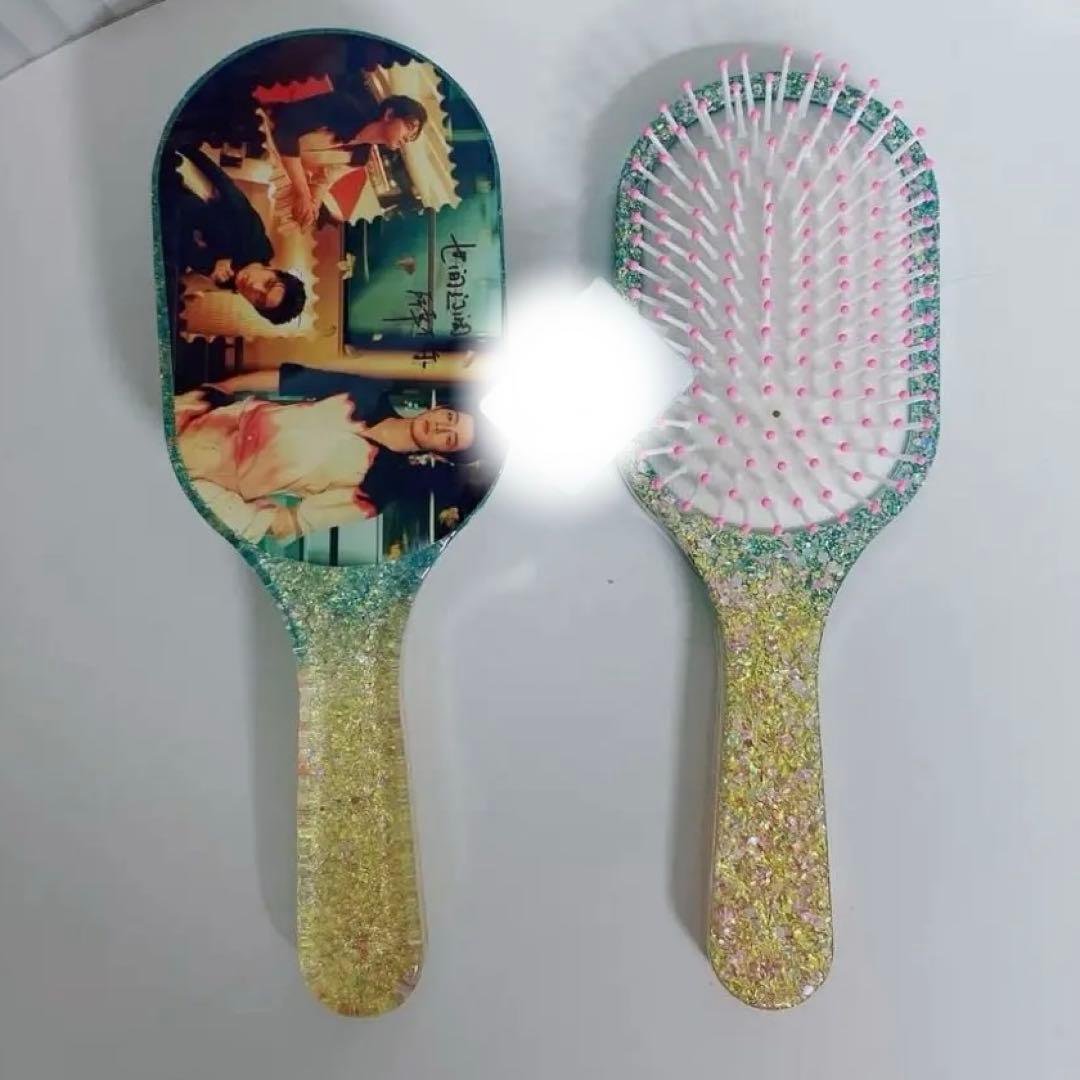 肖戦 超大レジンエアークッション付きヘアブラシ　10点セット❣️確認用0105