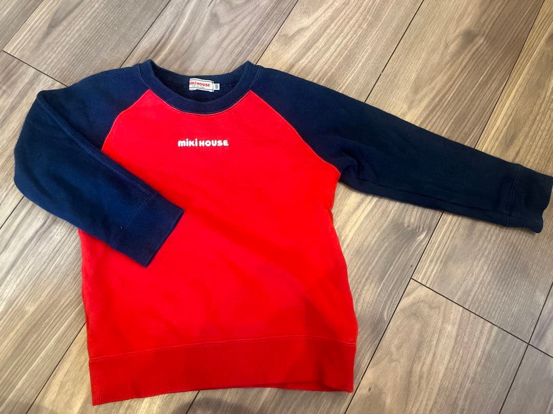 ミキハウス　トレーナー　100 3枚セット