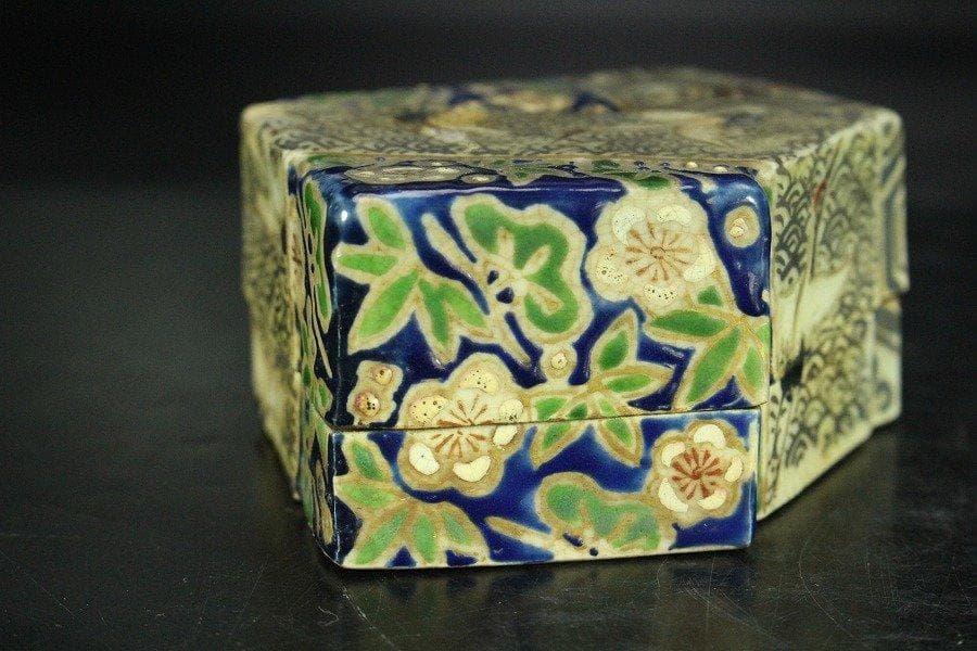 古清水 香合 仁清 在印 10cmx7cm 時代 茶道具 旧家蔵出 - メルカリ