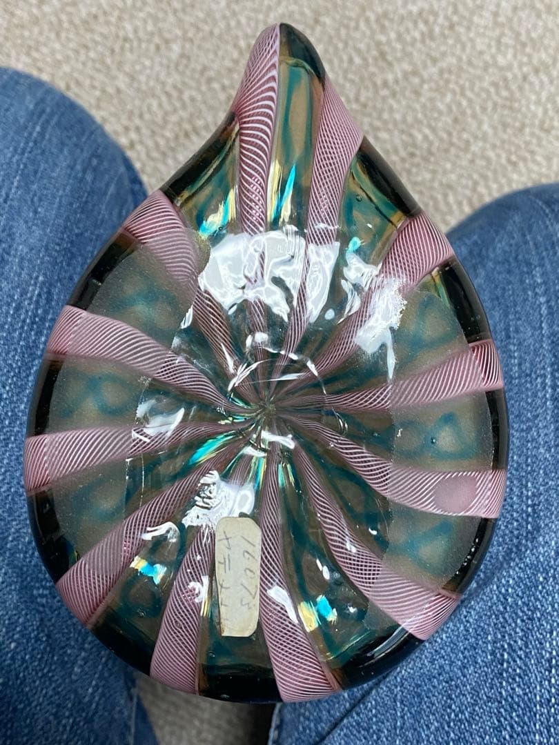 ♦️珍物レア物ムラーノ島 ムラーノグラス マリア像人形 イタリア