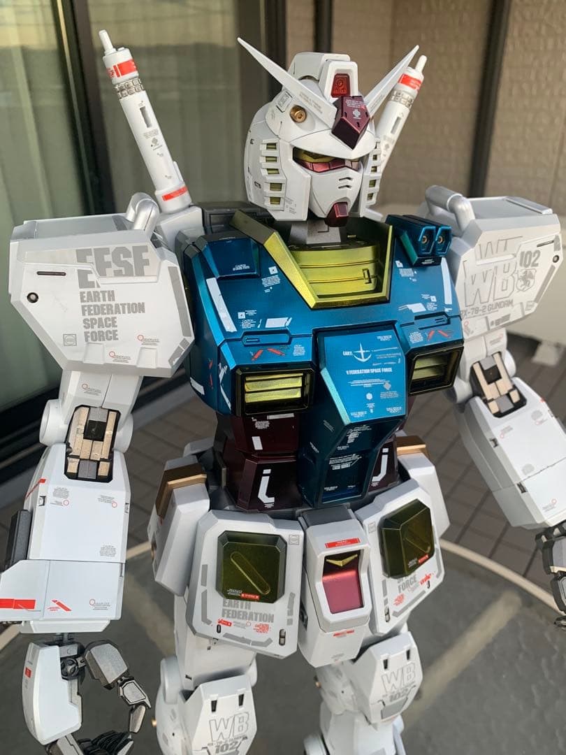 メガサイズ、1/35 ガンダム RX-78-2 海外製（方大競）全塗装。出品。 方大競 1/35 RX-78-2 ガンダム プラモデル - 77figure.com