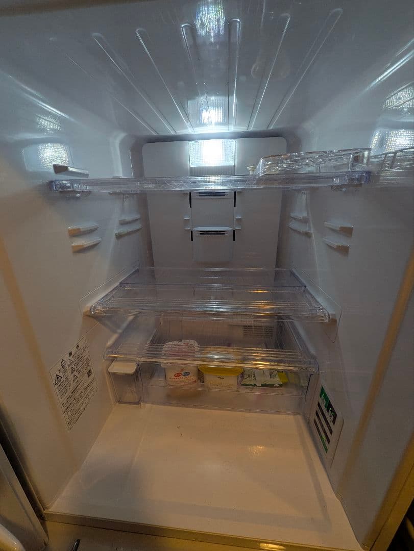 SHARP ノンフロン冷蔵庫 SJ-GW35J-W 両開き