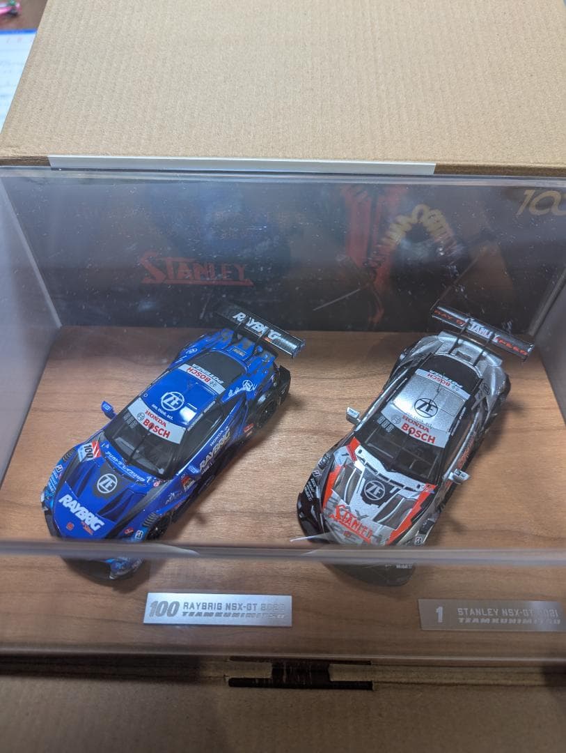 STANLEY NSX-GT/RAYBRIG NSX-GT 非売品模型/ミニカー