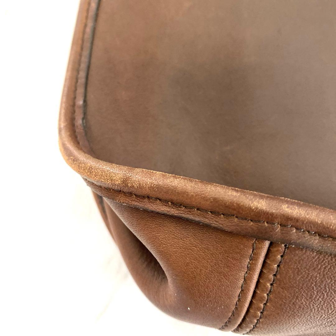 #オールドコーチ　ハンドバッグ　ブラウン　OLD COACH ワンショルダー