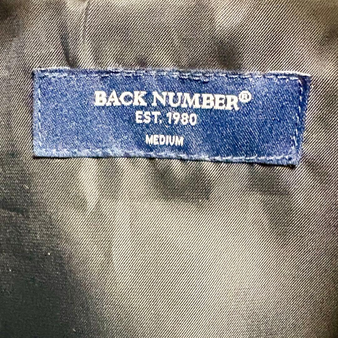 美品！BACK NUMBER ラムレザー シングルライダース Mサイズ