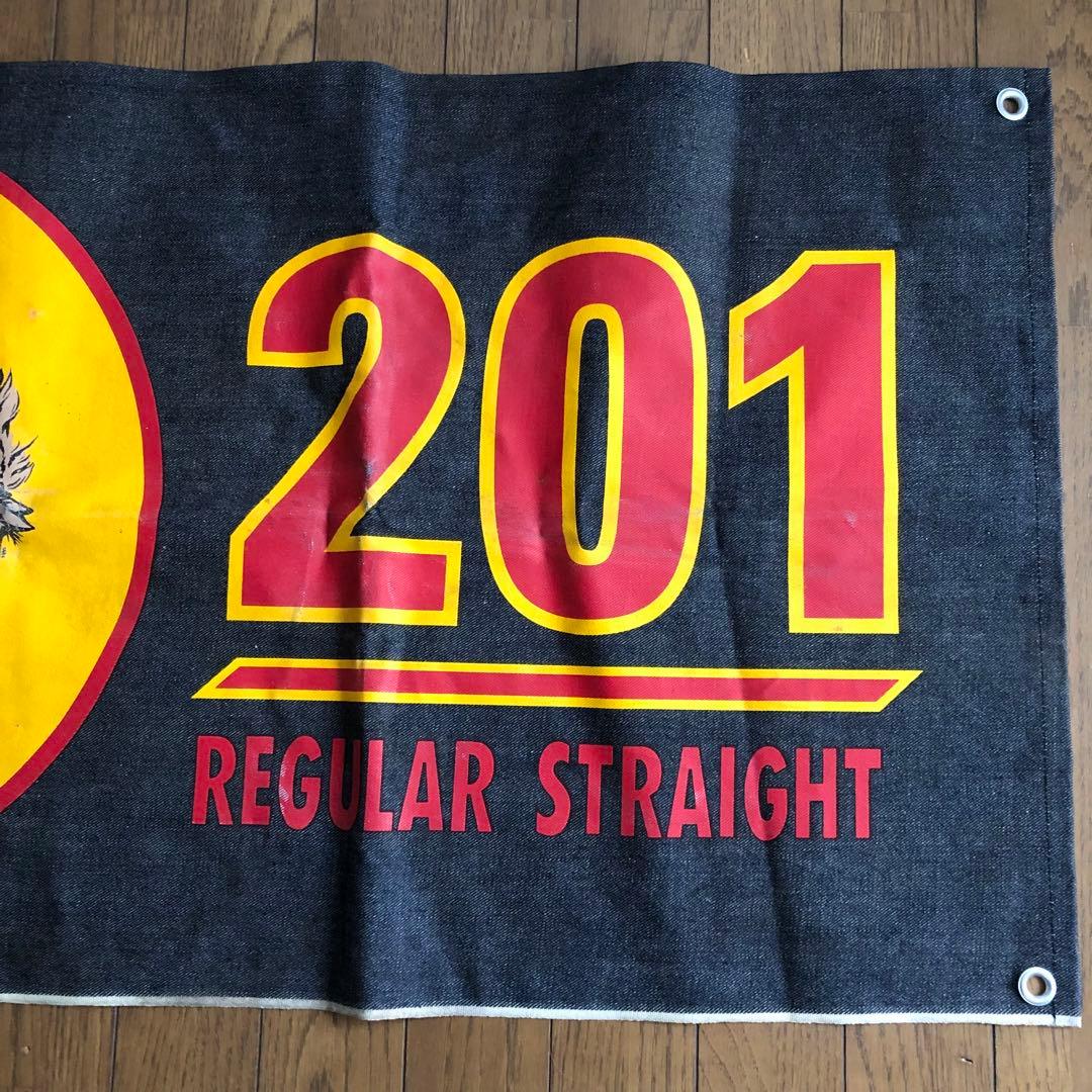 ◇ 90s Lee RIDERS デニム バナー ヴィンテージ タペストリー