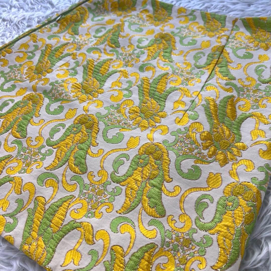 プラダ PRADA レディース 総柄刺繍 膝丈 シルク混 スカート