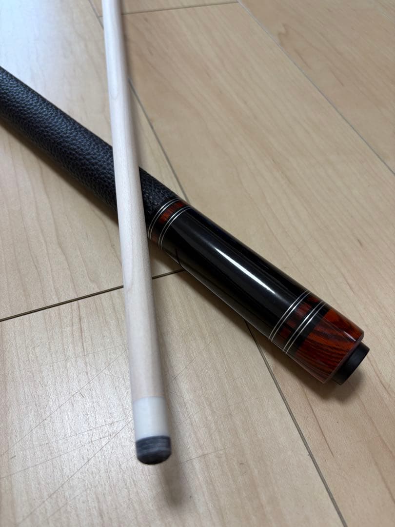 【新品】品質ハンドメイド 3Aメイプル × ココボロ ×本革グリップ12.4mm