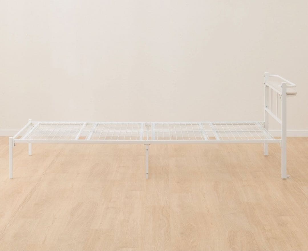 ニトリ パイプベッド シングル ホワイト 白 送料込！！