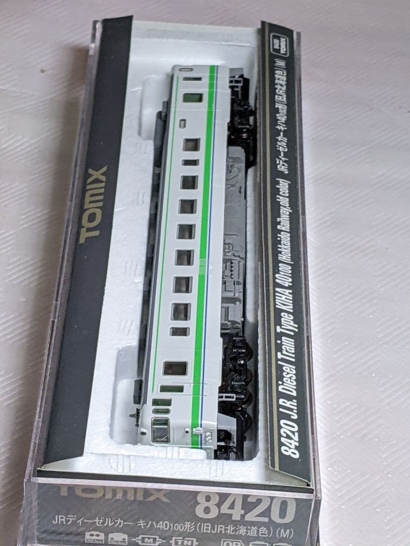 【室内灯付】TOMIX JRキハ40-100形 (旧JR北海道色：M車)
