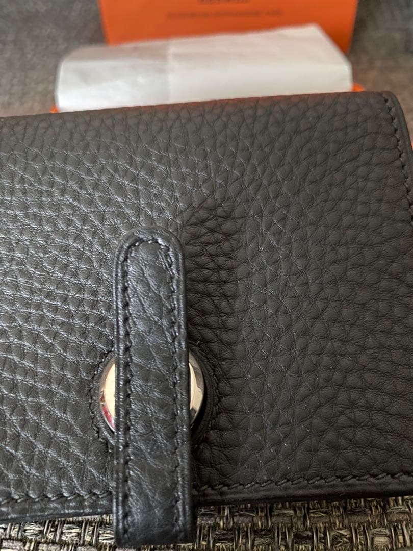 HERMES 超レア新品未使用ドゴンケース黒　カードケース
