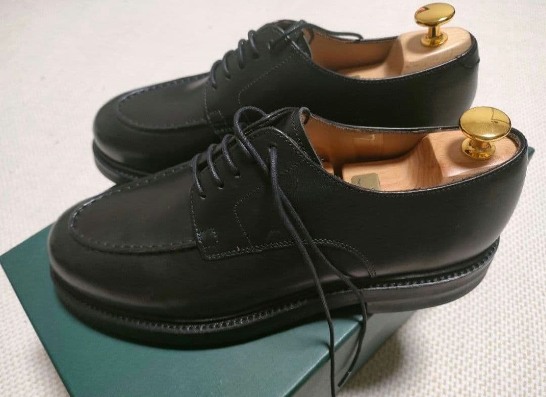 美品　HARROGATE ハロゲイト 黒　UK6 のみ