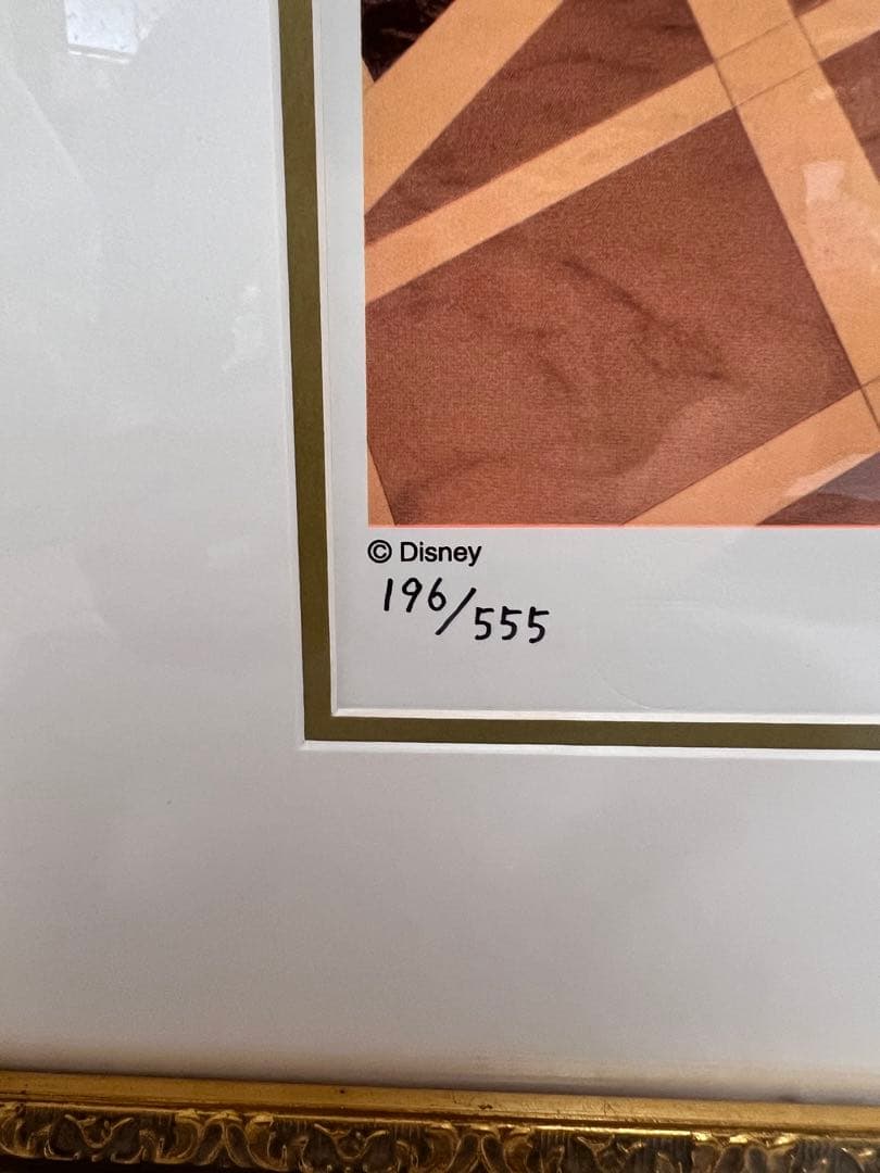 世界限定555枚 ディズニー 美女と野獣 『マジックオブラブ』 シルク
