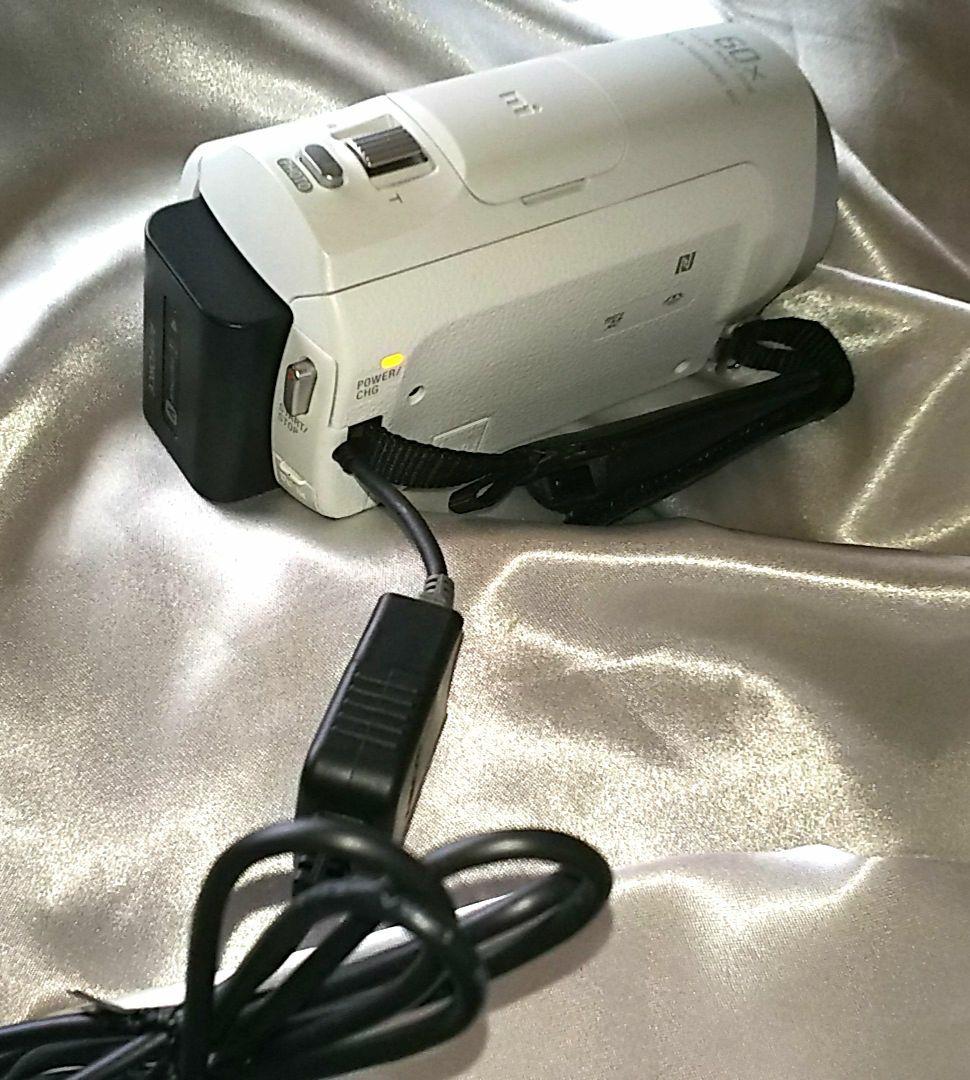 SONY HDビデオカメラ ソニーHDR-CX670-W ホワイト 光学30倍