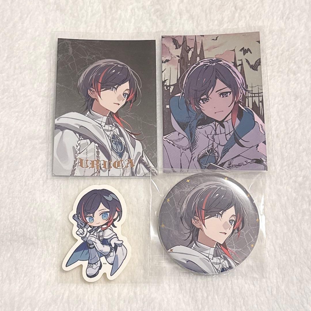 crazy raccoon CR うるか ハロウィン 缶バッジ カード - メルカリ