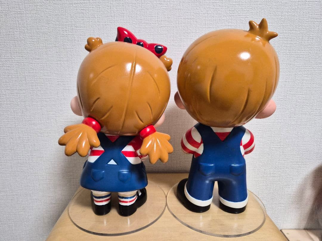 ニッセイ ニックン&セイチャン ソフビ 人形 非売品