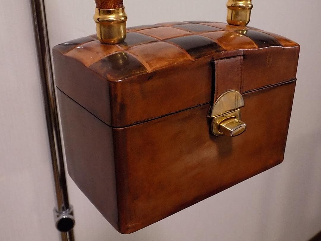 Mimoda　FIRENZE　本革ボックスハンドバッグ　新品未使用　イタリア製