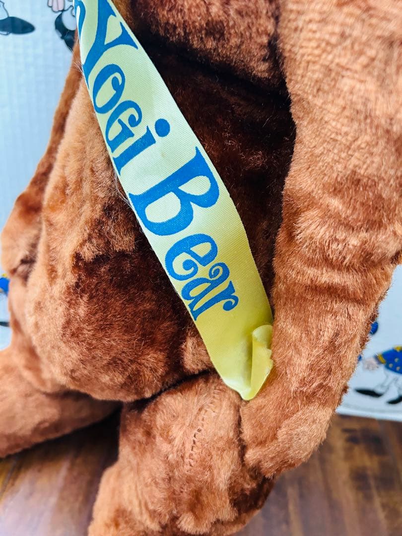 60'Hi!-I'm Yogi Bear Plush Doll ヨギーベア特大