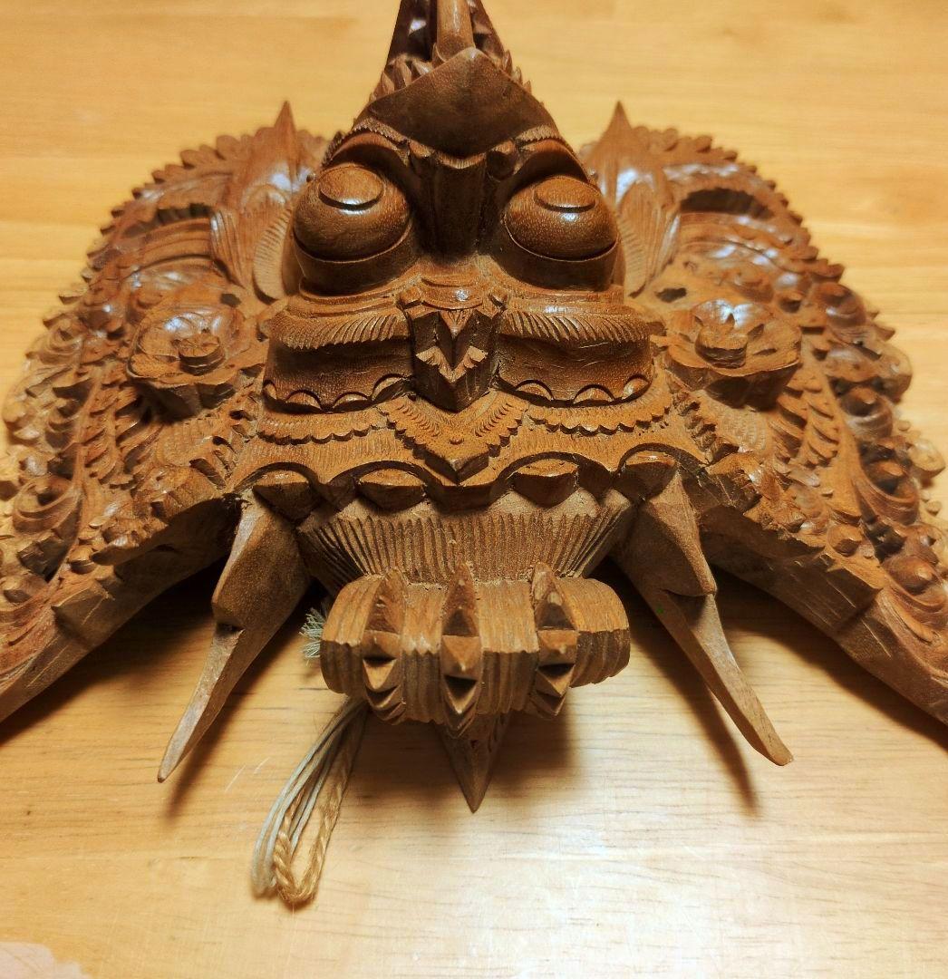 バリ島の木製彫刻 【聖獣バロン】