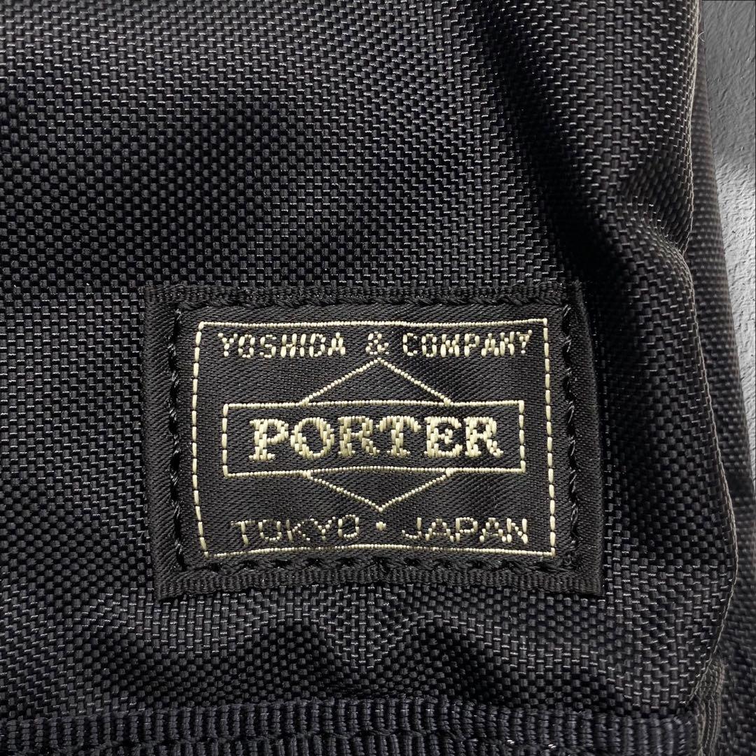 ポーチのみ PORTER ショルダーポーチ ブラック フラッシュ ポーチ 黒