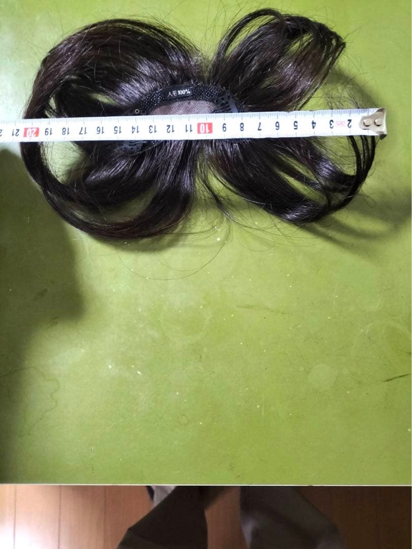 高級ウィッグ♡人毛100%の部分ウィッグ♡ほぼ新品