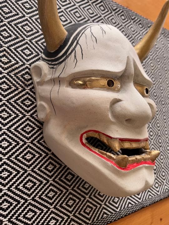 匠さん専用【リアル】般若 はんにゃ 能面 木彫り お面 壁掛け
