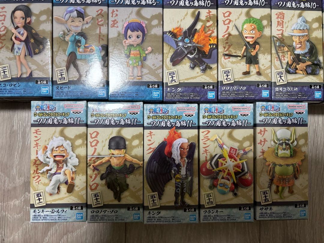 ★ワンピース コレクタブル 鬼ヶ島編 vol.1〜vol.11全55種セット★