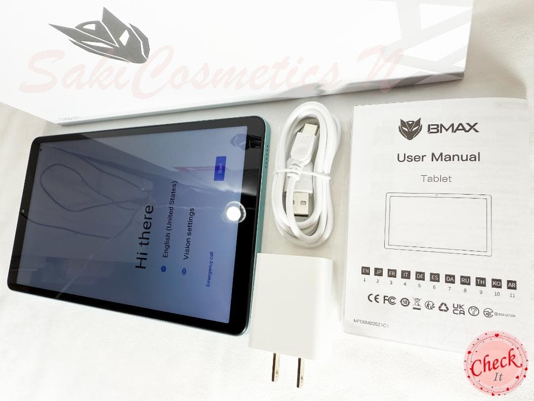 ✨一部不良品✨8インチタブレット✨ BMAX♡I8 Plus 動作確認済み