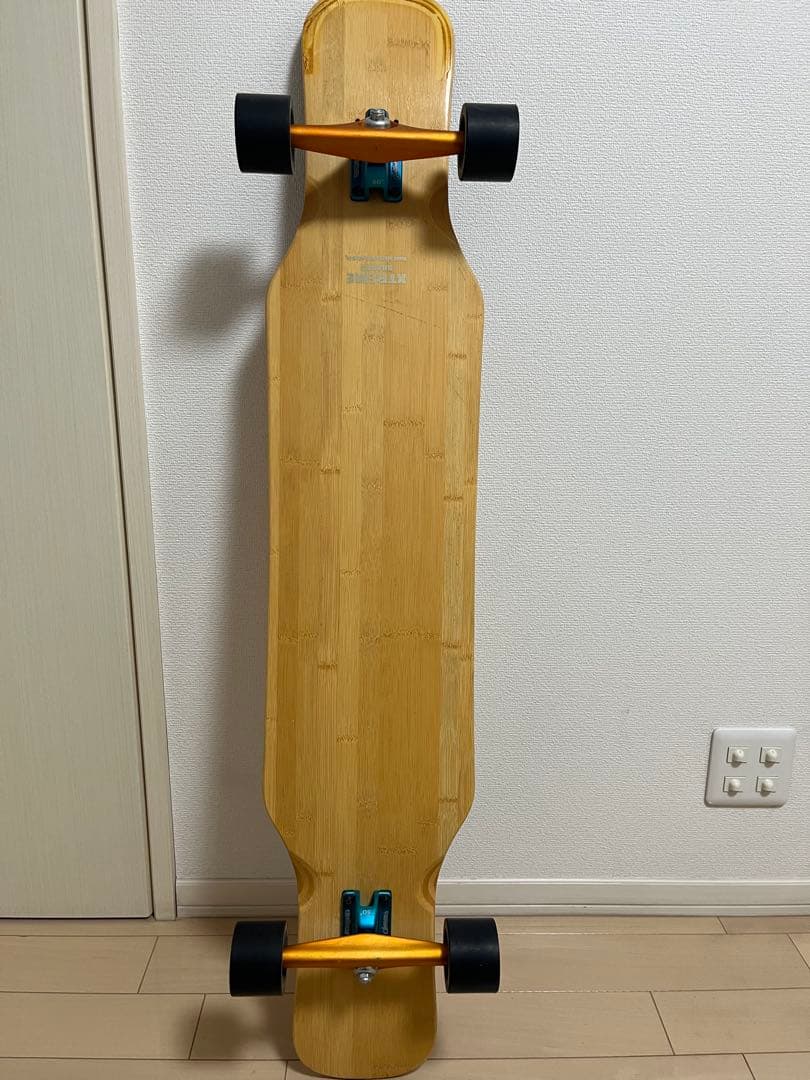 【チェカ】バンブーデッキ　スケートボード　ロンスケ　スケボー