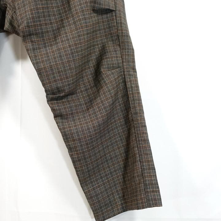 ☆Yx様専用☆ジュンヤワタナベマン 茶系チェック地サルエルカーゴ