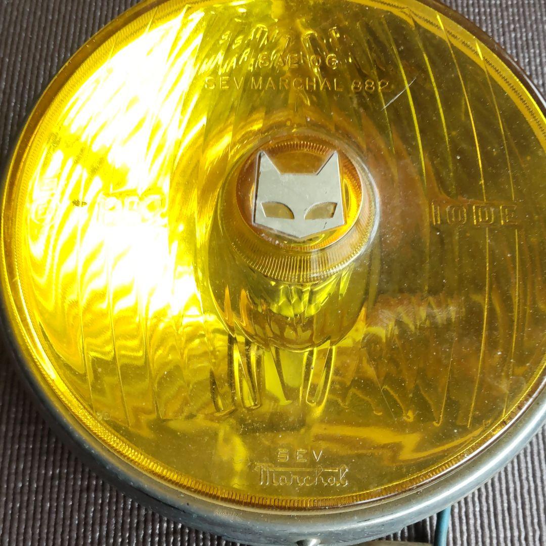 マーシャル フォグランプ 当時物 ヘッドライト イエロー 882