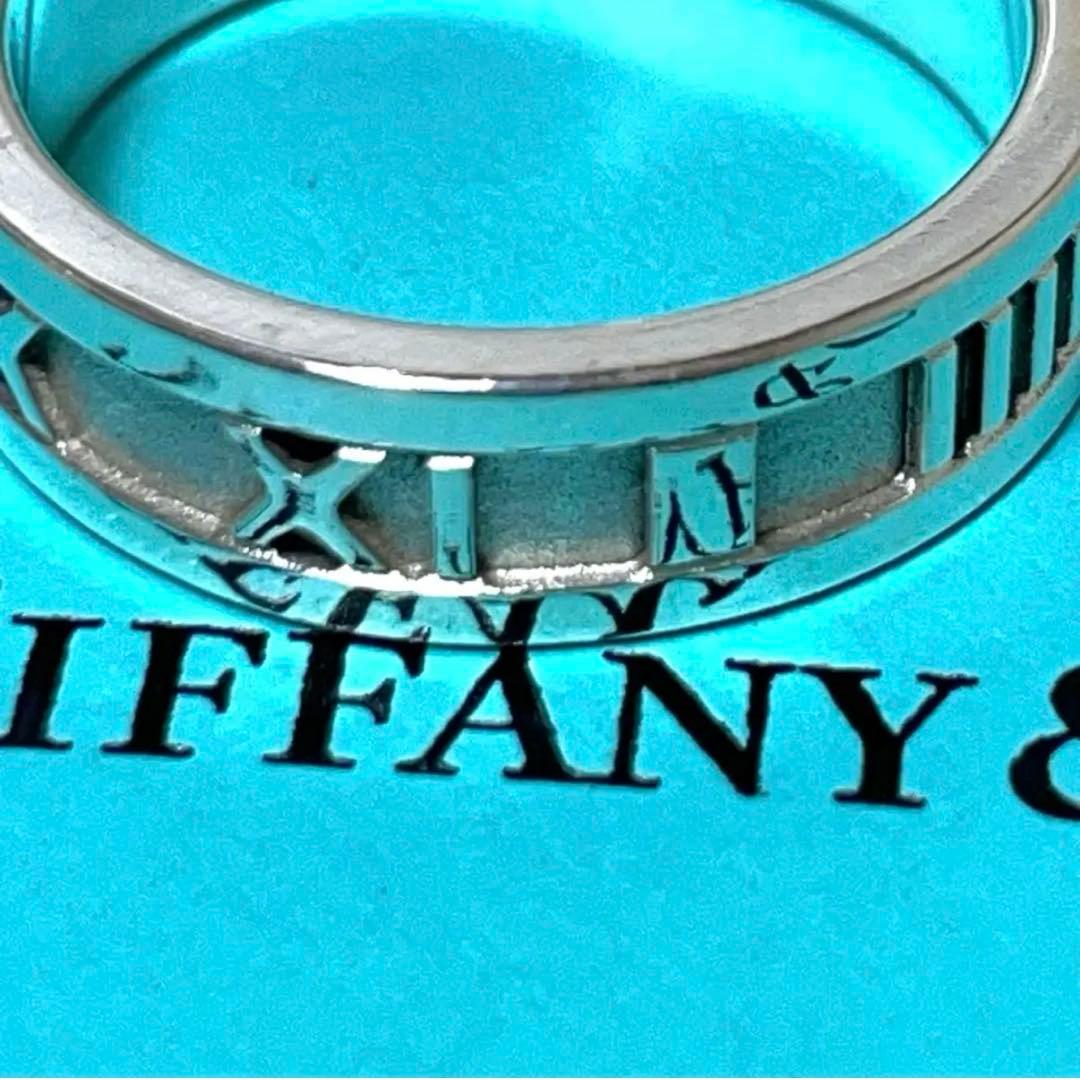 極美品】ティファニー アトラスリング 17号 シルバー925メンズ/レディース