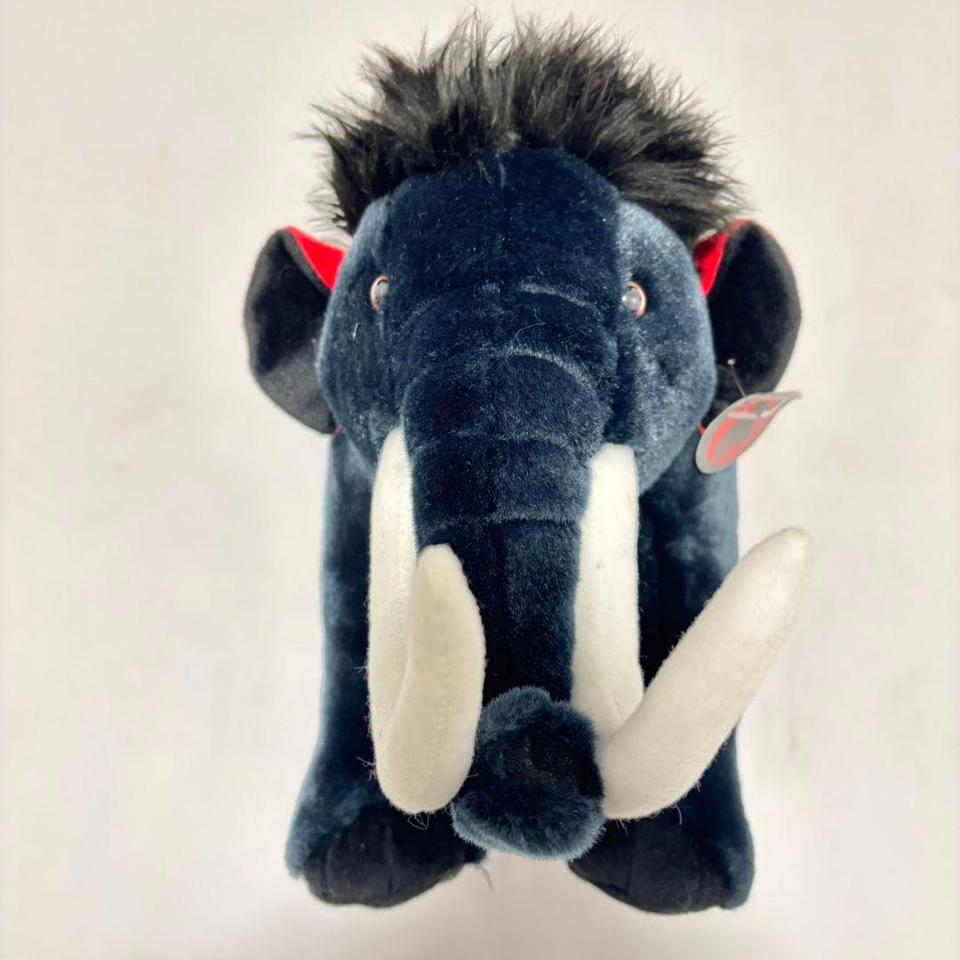 MAMMUT ぬいぐるみ マンモス型 非売品 ビッグサイズ 黒色 ふわふわ