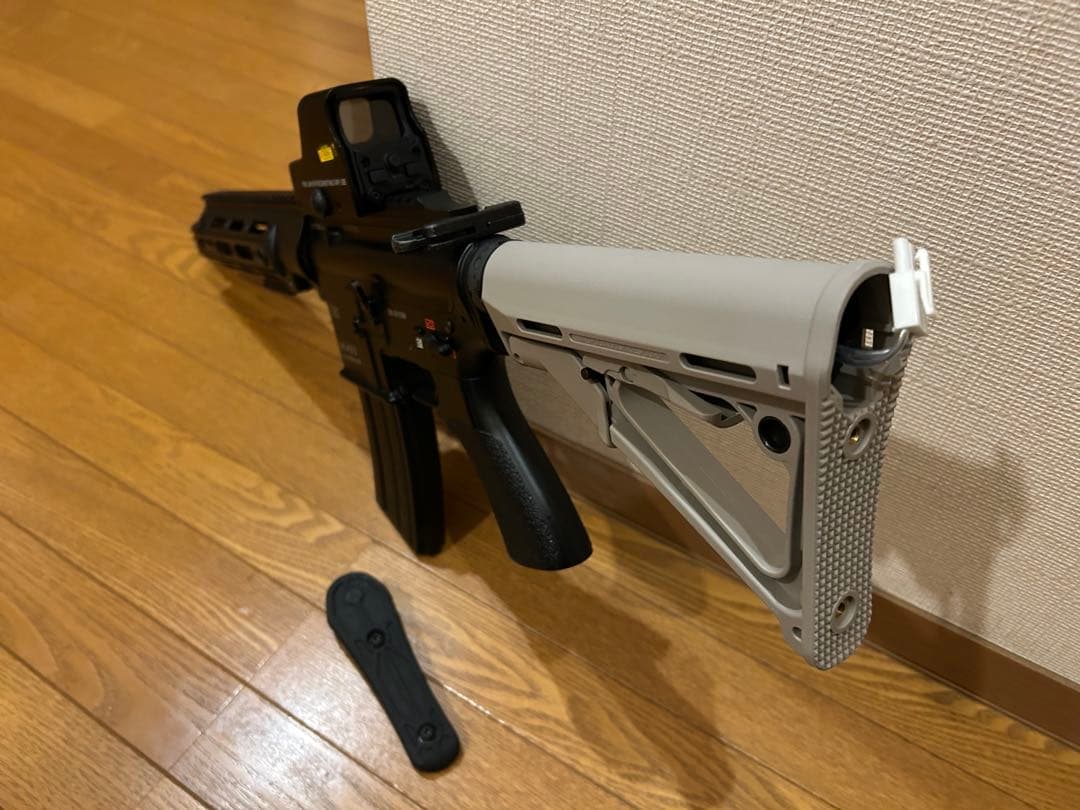 東京マルイ製HK416D ハンドガード、ストック、ダットサイト等シールズ仕様