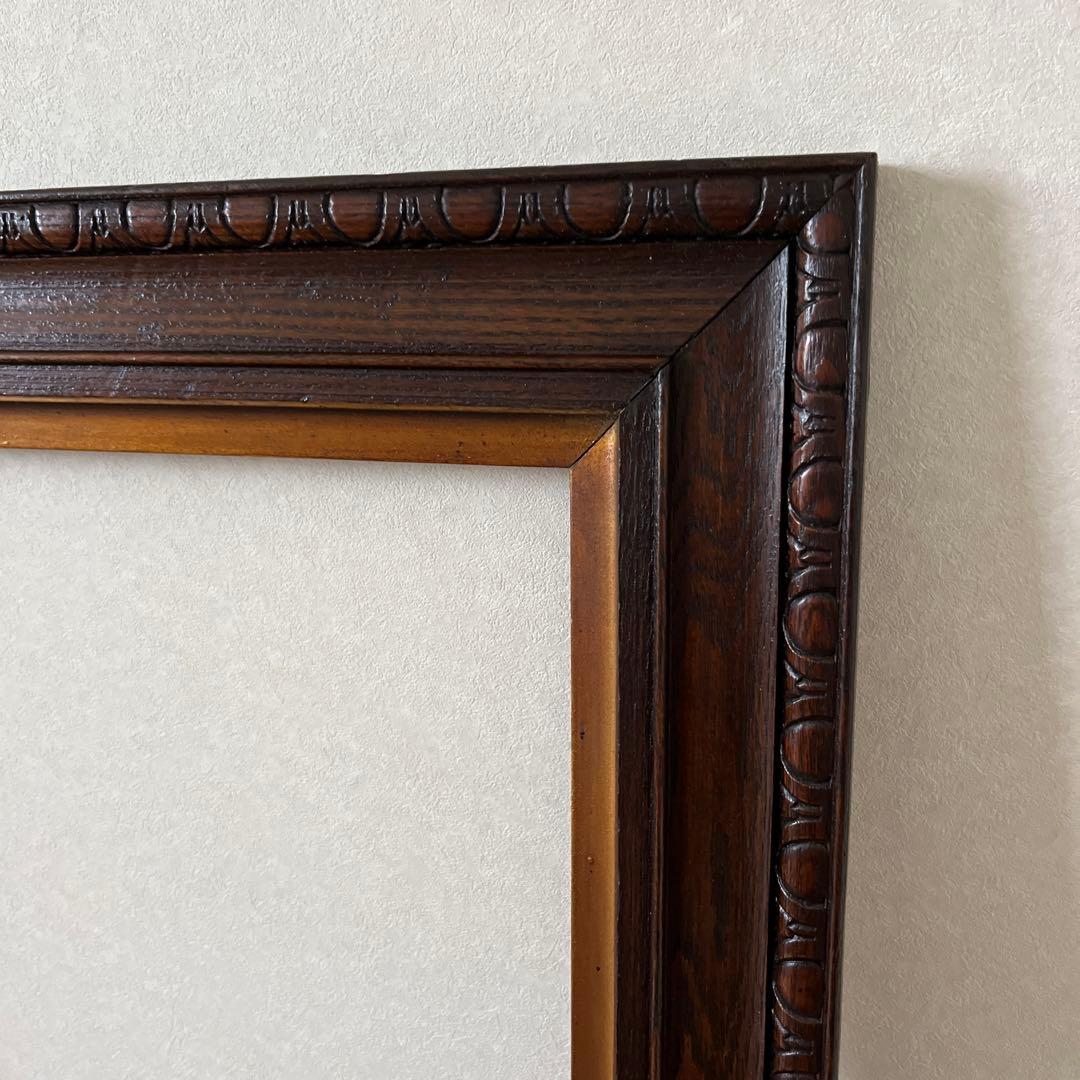 イギリスアンティーク額縁2個 イギリスアンティーク額縁2個 額縁