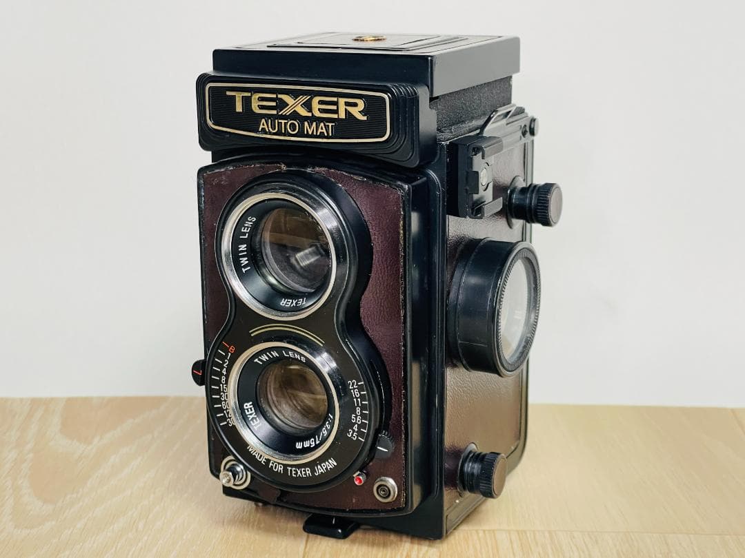 ★希少★テクサ TEXER AUTO MAT 二眼レフ シャッターOK