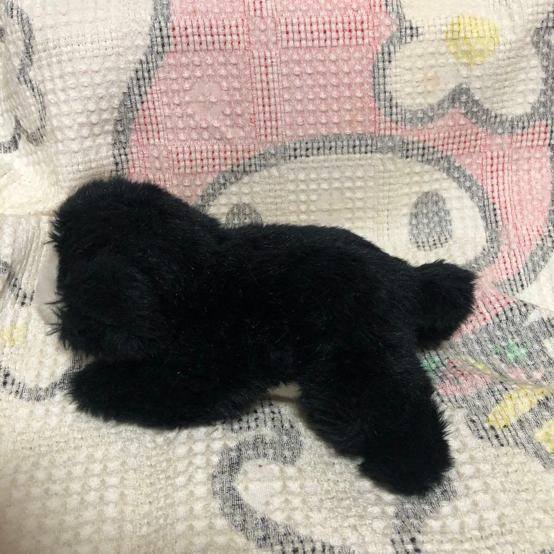 モンスイユ　黒猫　ぬいぐるみ　日本製　中古品