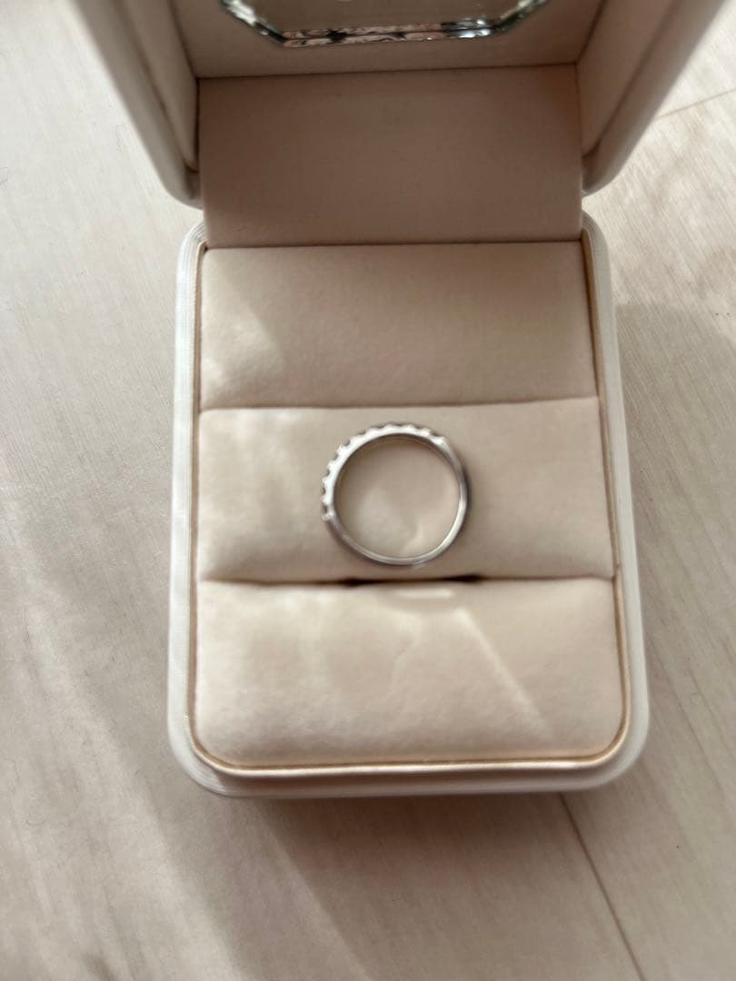 カナル4℃ Canal4℃ プラチナPT900 リング6.5 専用ケース付