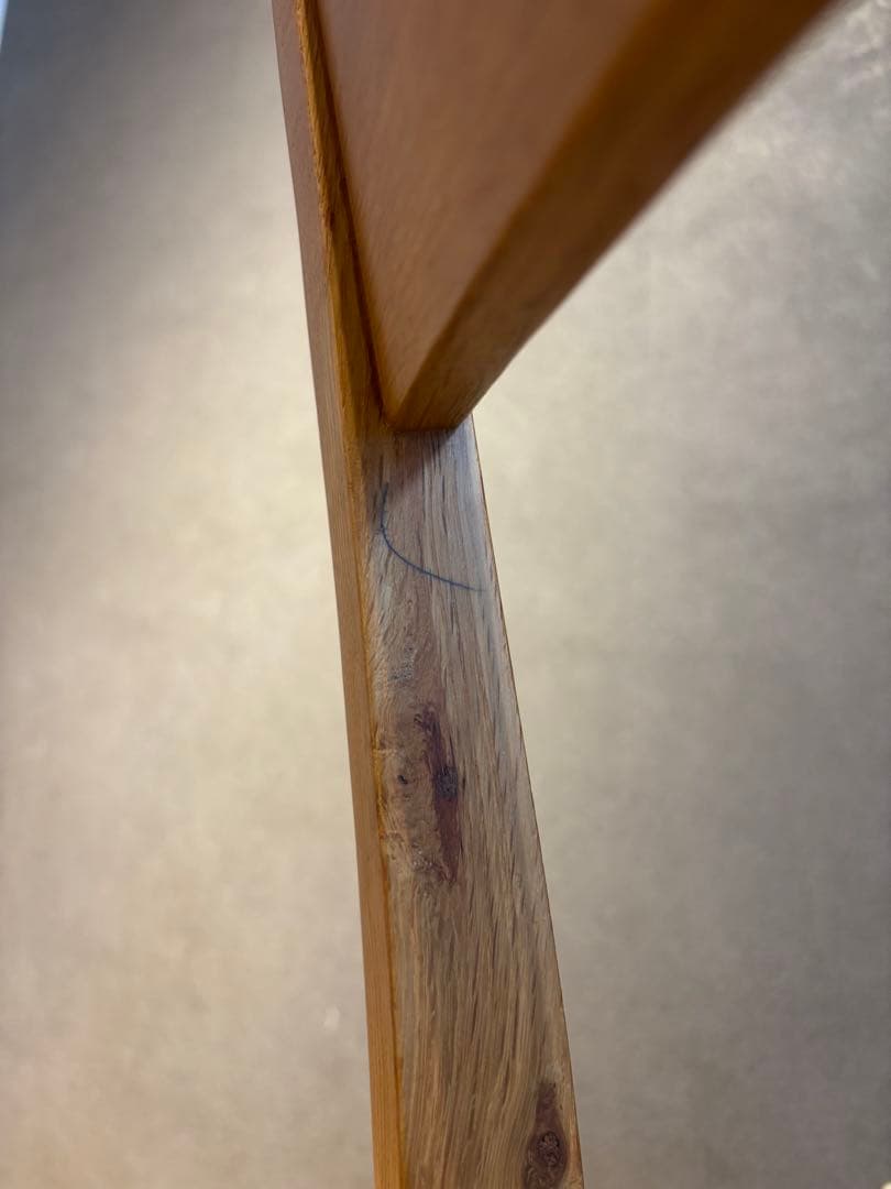 【状態良好】木製ダイニングテーブル 椅子セット 福岡 家具の町産　家具の大丸