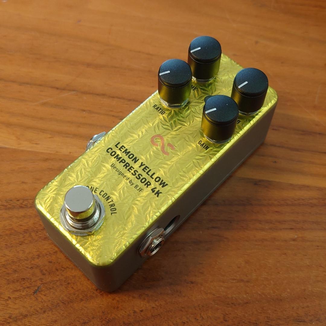 ギター One Control Lemon Yellow Compressor 4K