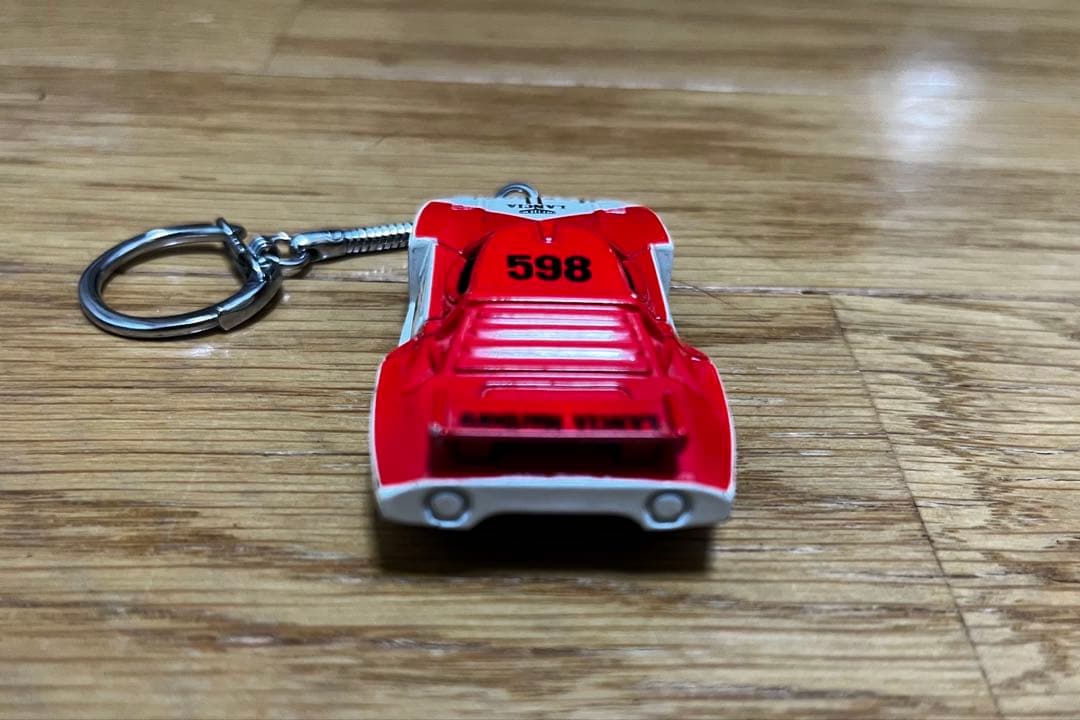 トミカ　Lancia ミニカー キーホルダー付き ストラトス　ターボ