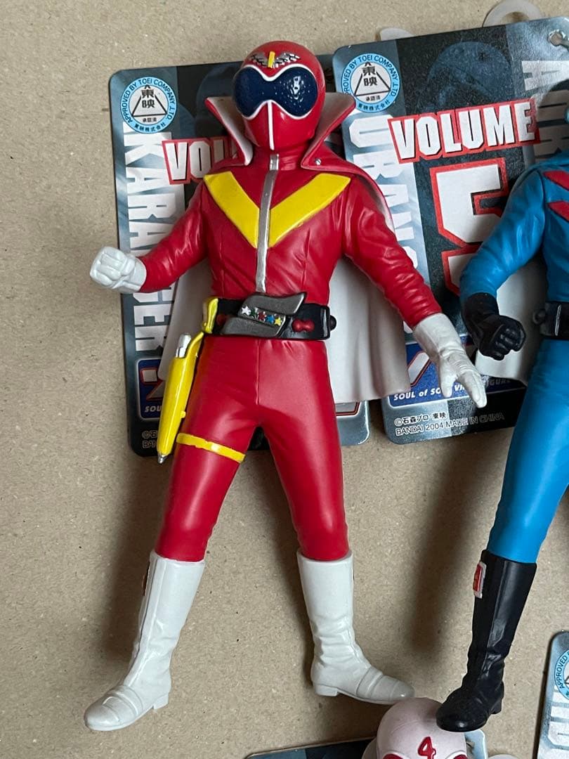 バンダイ　ソフビ魂ゴレンジャー5体セット