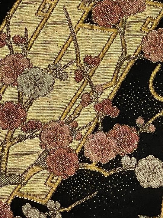 長嶋成織物瀞本金袋帯